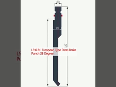 LS10.61 Τύπος ευρωπαϊκού τύπου Τύπωση πέδησης 28 μοίρες
